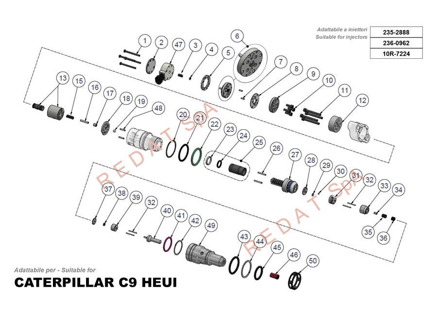 CATERPILLAR C9 HEUI